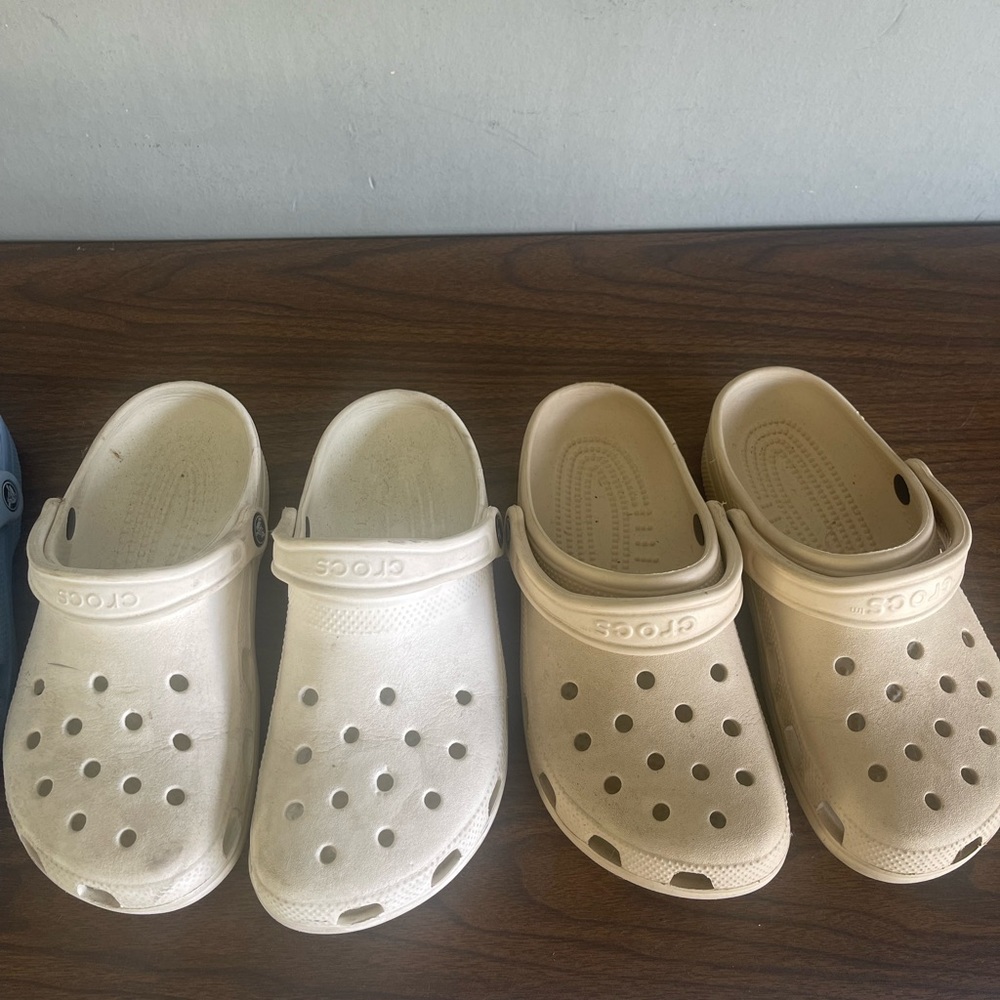 Crocs for sale lot of 4 pairs